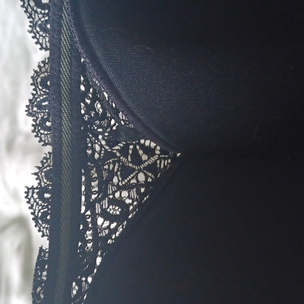 NWOT Auden Black Lace Strapless Bra Bandeaus Size Small - Picture 7 of 8